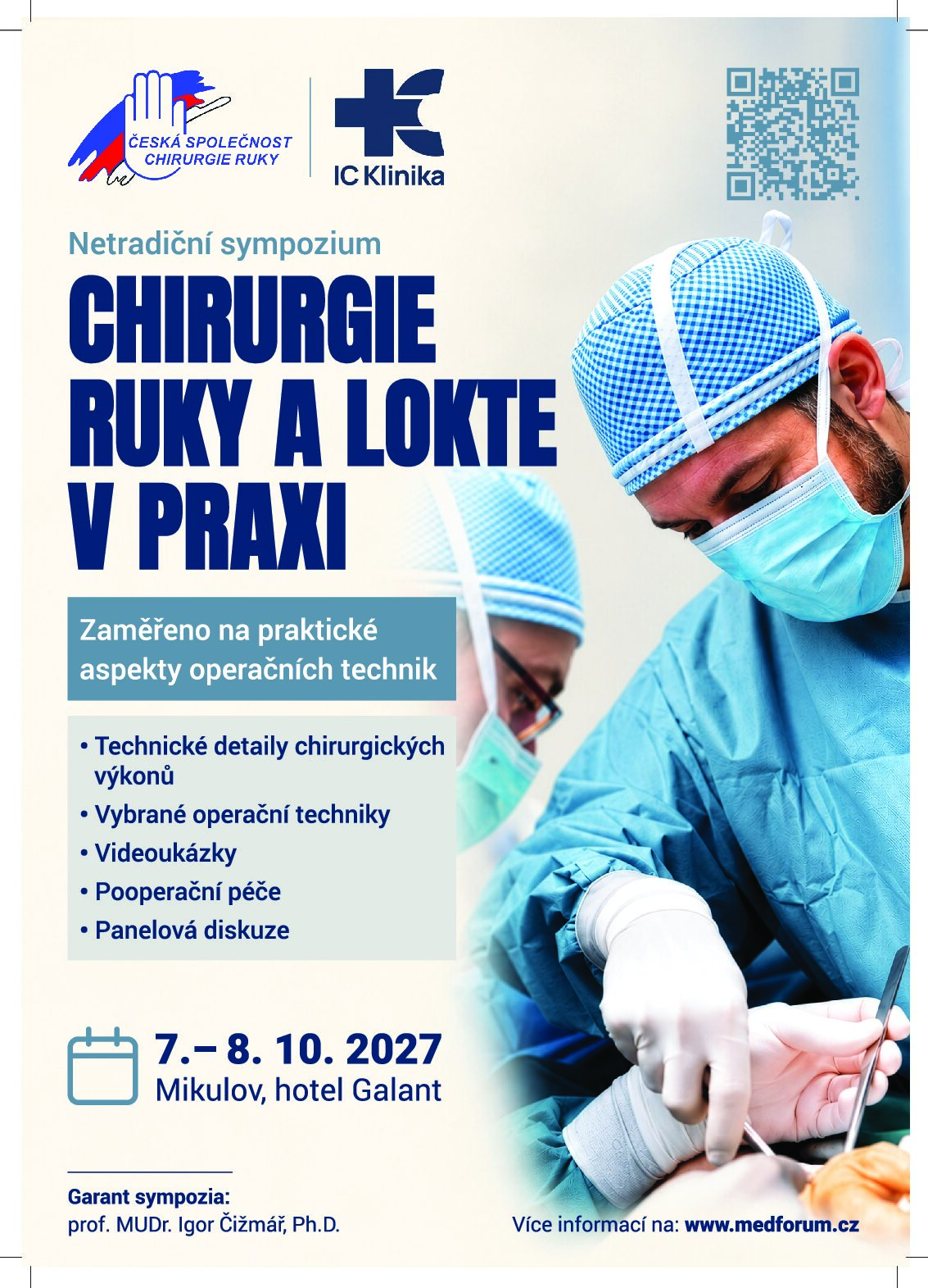 CHIRURGIE RUKY A LOKTE V PRAXI
